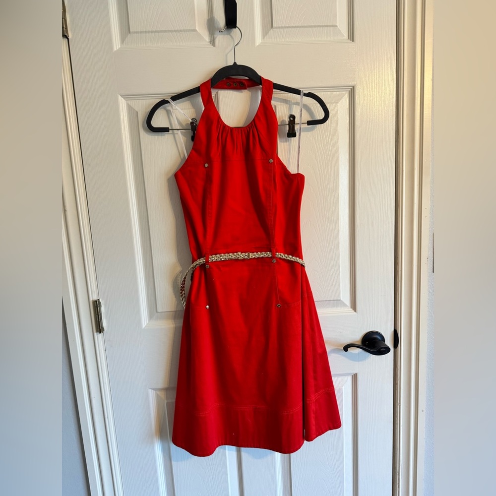 Calvin Klein halter dress